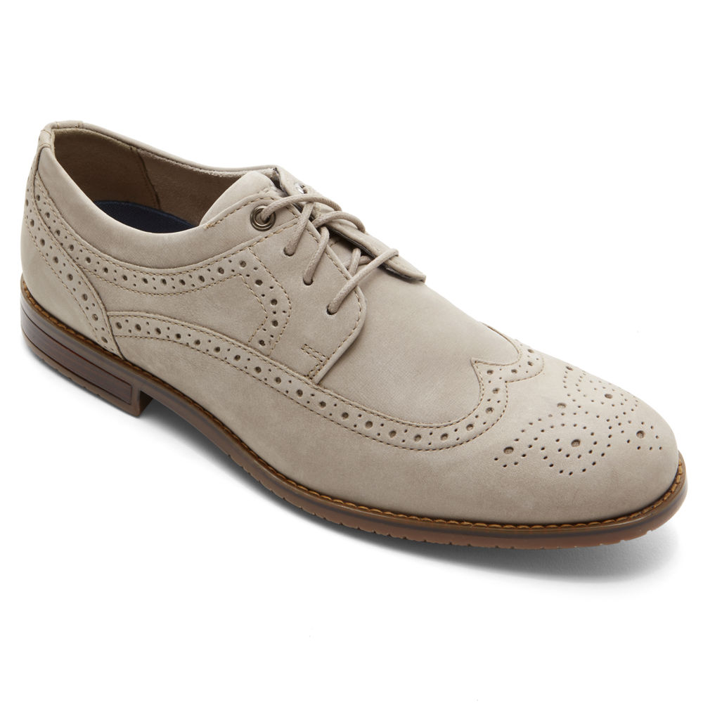 Rockport Oxfords Herr Grå - Style Purpose 3 Wingtip - DNOWC0978